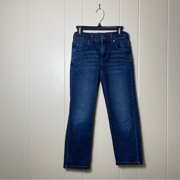 Tommy Hilfiger Blue Denim Jeans boys size 7 - Picture 1 of 5